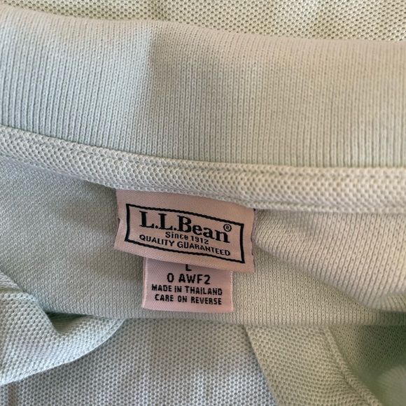 LL Bean L/S Polo NWOT - Picture 5 of 8